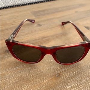 Red vestal st jane sunglasses